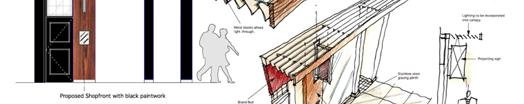 modern office working design drawings