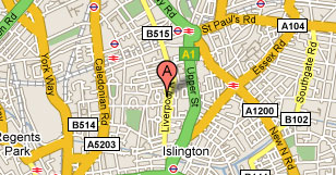 Map location of Coriolis